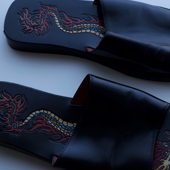 Patrick Cox Designer Dragon Sandals Vintage - Picture 5 of 7